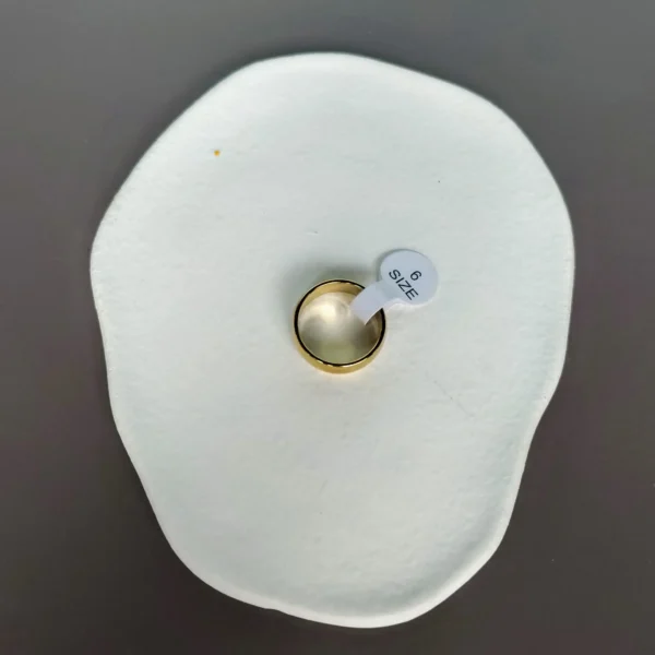 Anillo Ajustable Dorado Brisa Delgado - Image 2