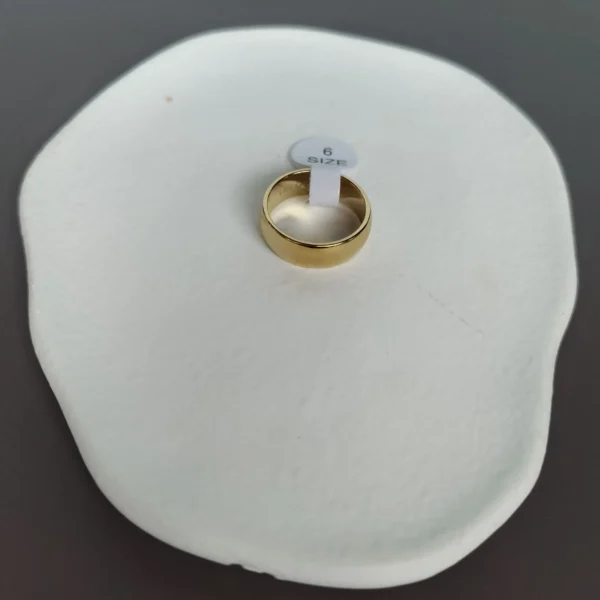 Anillo Ajustable Dorado Brisa Delgado