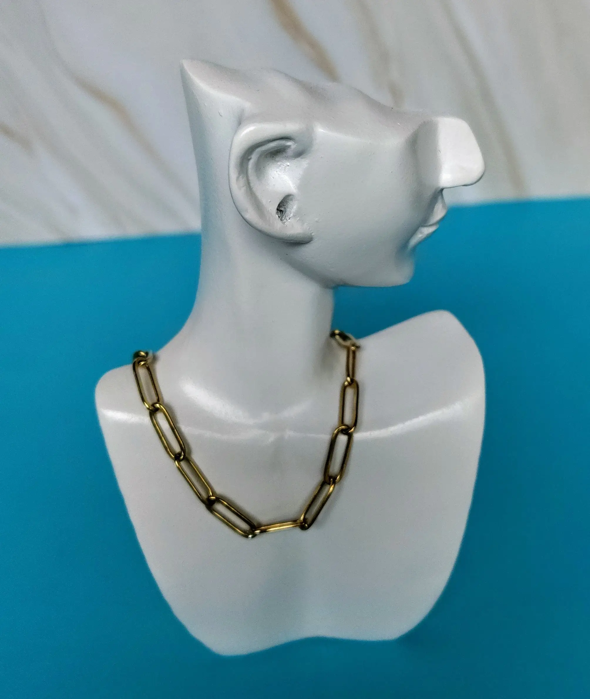 Choker Dorado en Acero Inoxidable