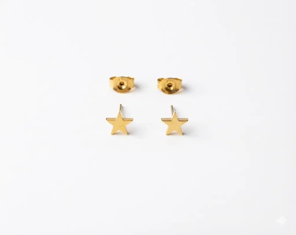 Topo Estrella dorado