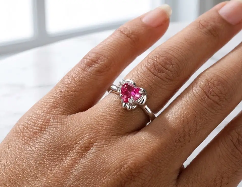 Anillo Amore Pink